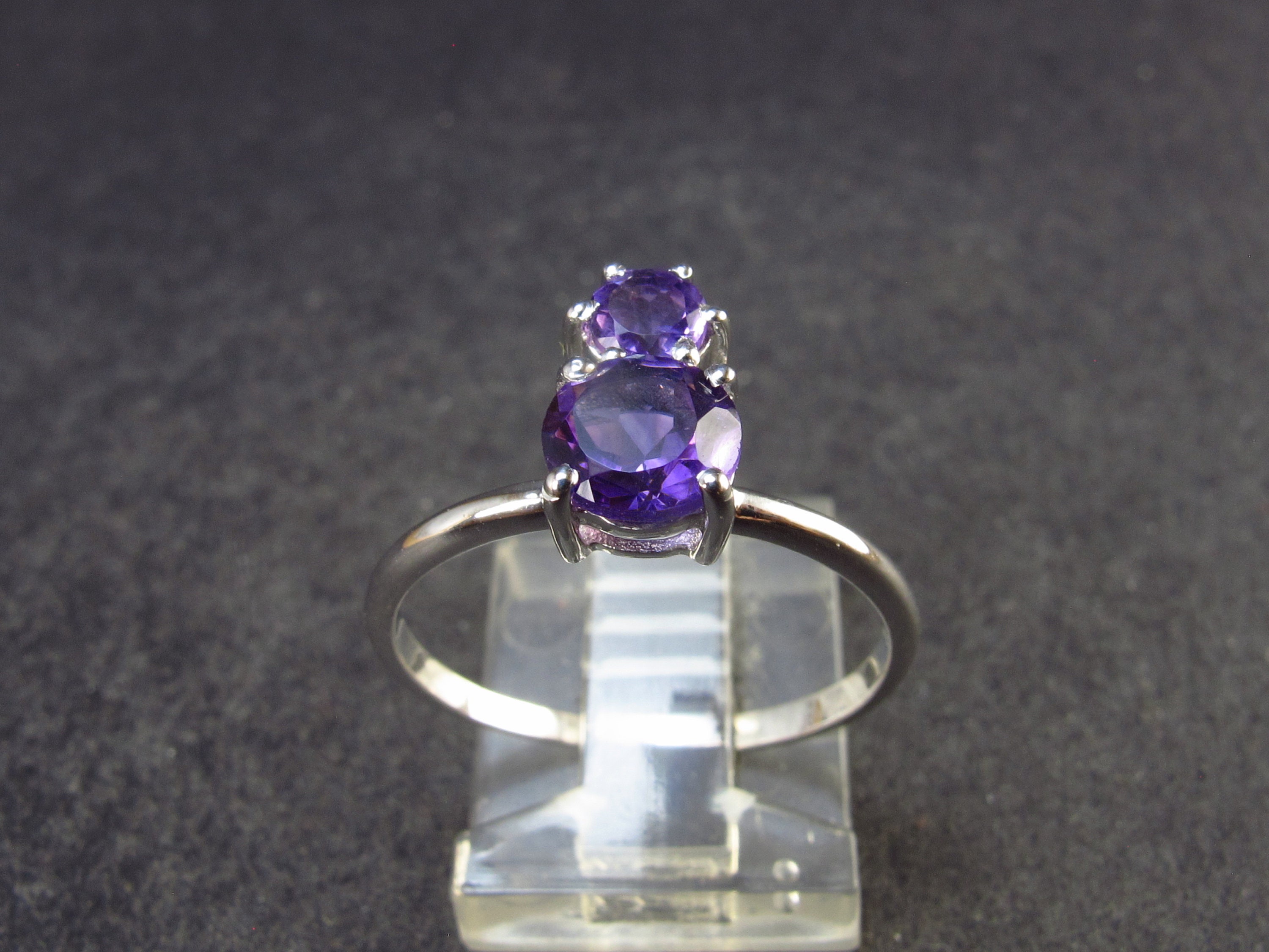 Siberian Amethyst Natural Faceted Rich Purple Color Amethyst
