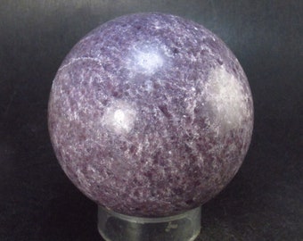 Lepidolite sphere from  Brazil - 2.4" - 312.5 Grams
