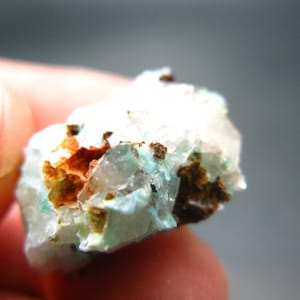 Rare Ajoite in Quartz Cluster from South Africa - 0.9" - 4.72 Grams