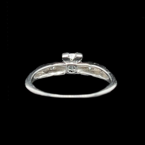 Art Deco .33ct. Diamond Antique Engagement - Fash… - image 3