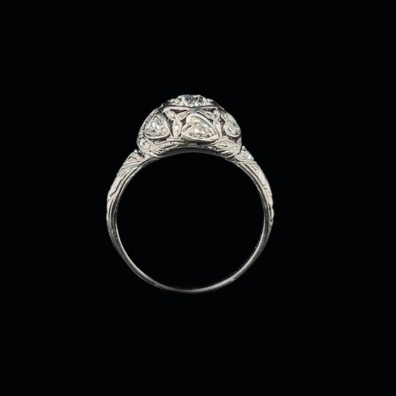 Antique Engagement - Fashion Ring .33ct. Diamond … - image 4