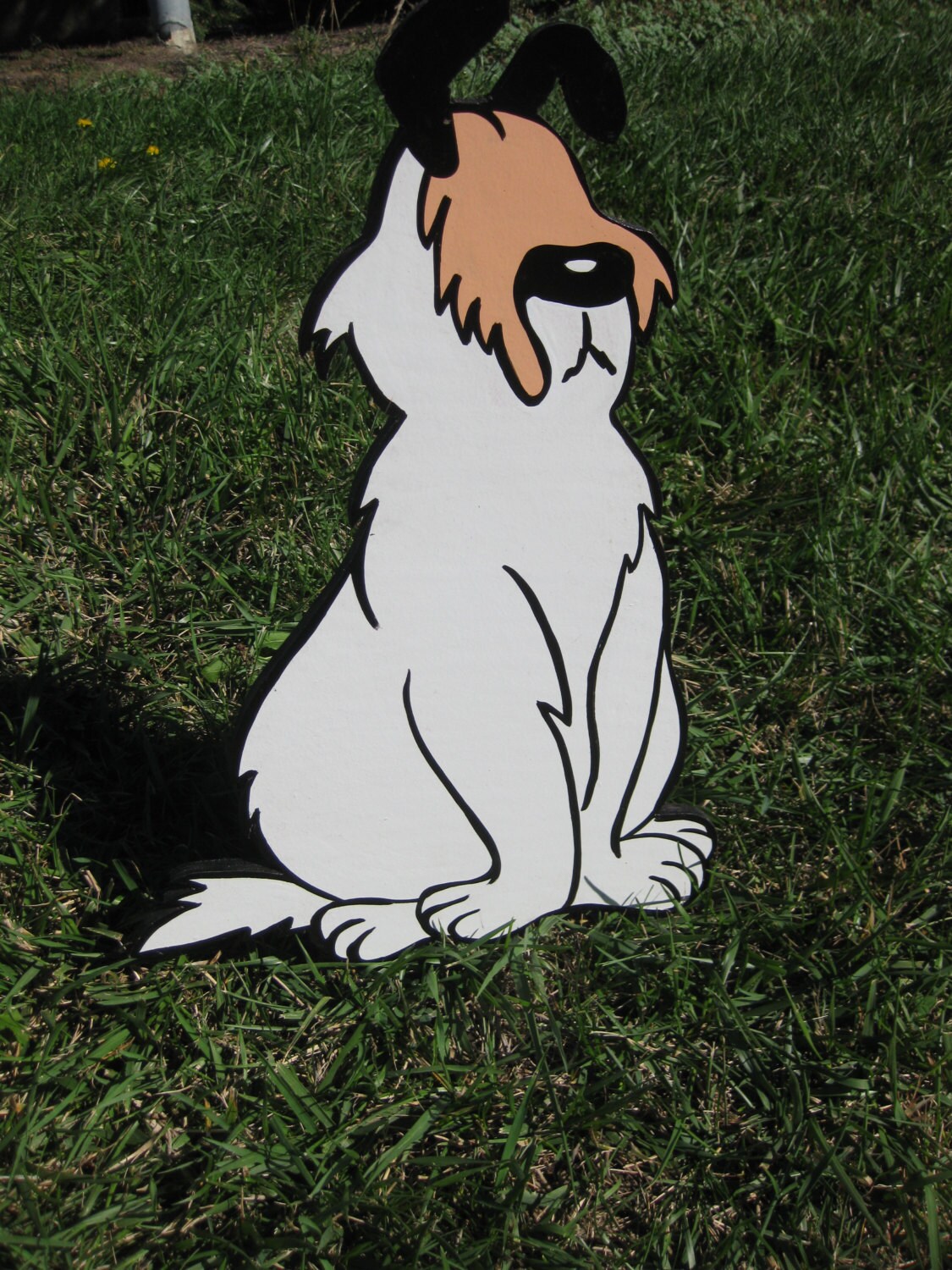 Lawn Art Figure Sam the Sheepdog From the Looney Tunes Crew Etsy
