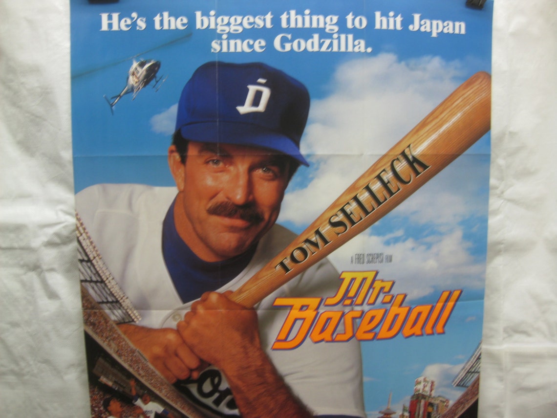 Mr. Baseball 1992 1991 Movie Poster Mp132 | Etsy