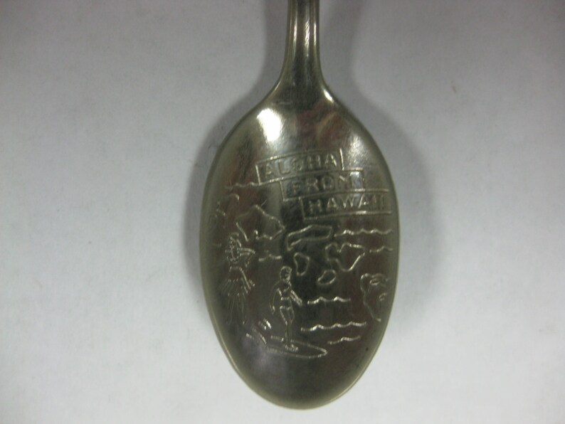 Collectible State of Hawaii Souvenir Spoon Etsy