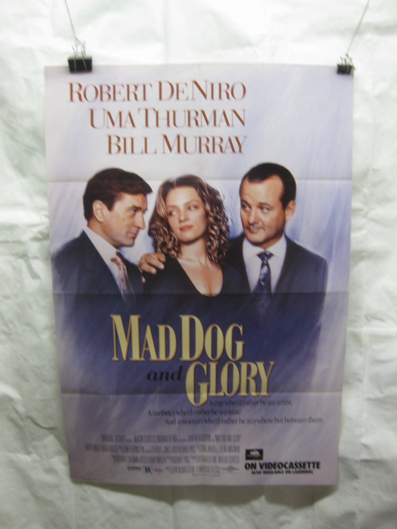 Mad dog and glory 1993 movie poster mp096 etsy