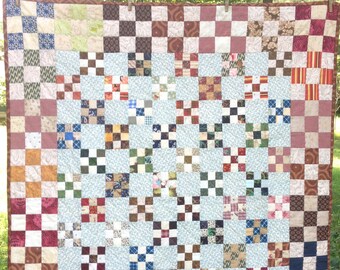 Six Over Three baby quilt pattern