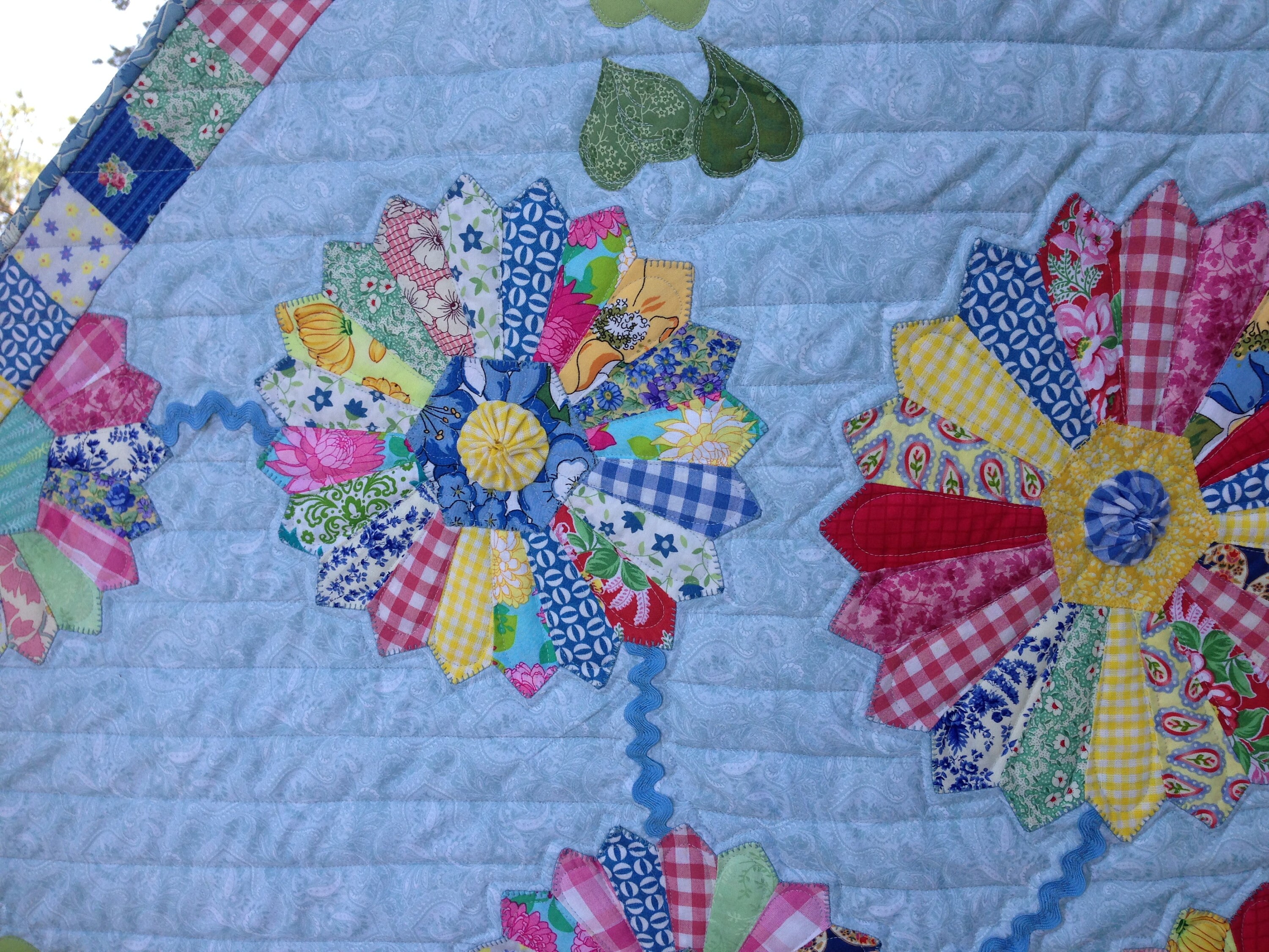 Dresden Garden Lap or Wall Quilt Pattern Etsy