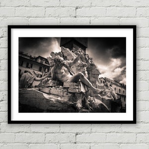 Rome Italy Fine Art Print, Piazza Navona Fine Art Print