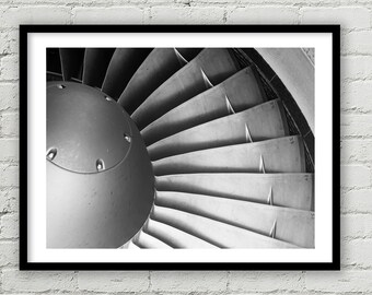 C-17 Aircraft Fine Art Print, Jet Engine Art photograph