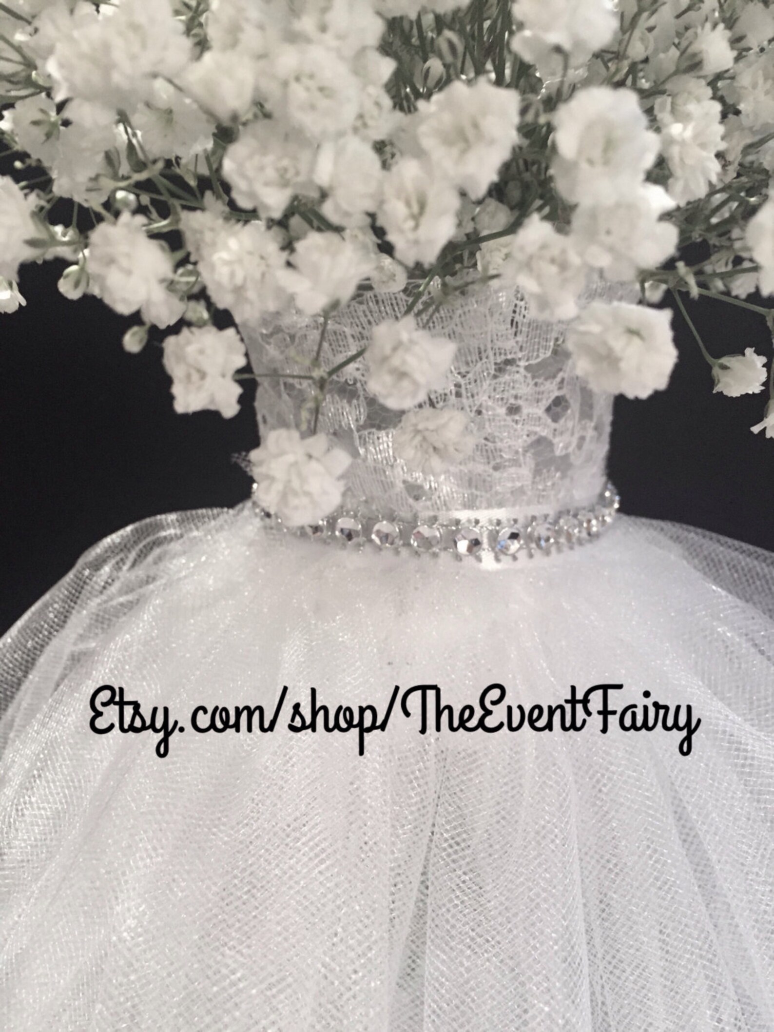 Centerpiece Wedding Dress Vase Etsy