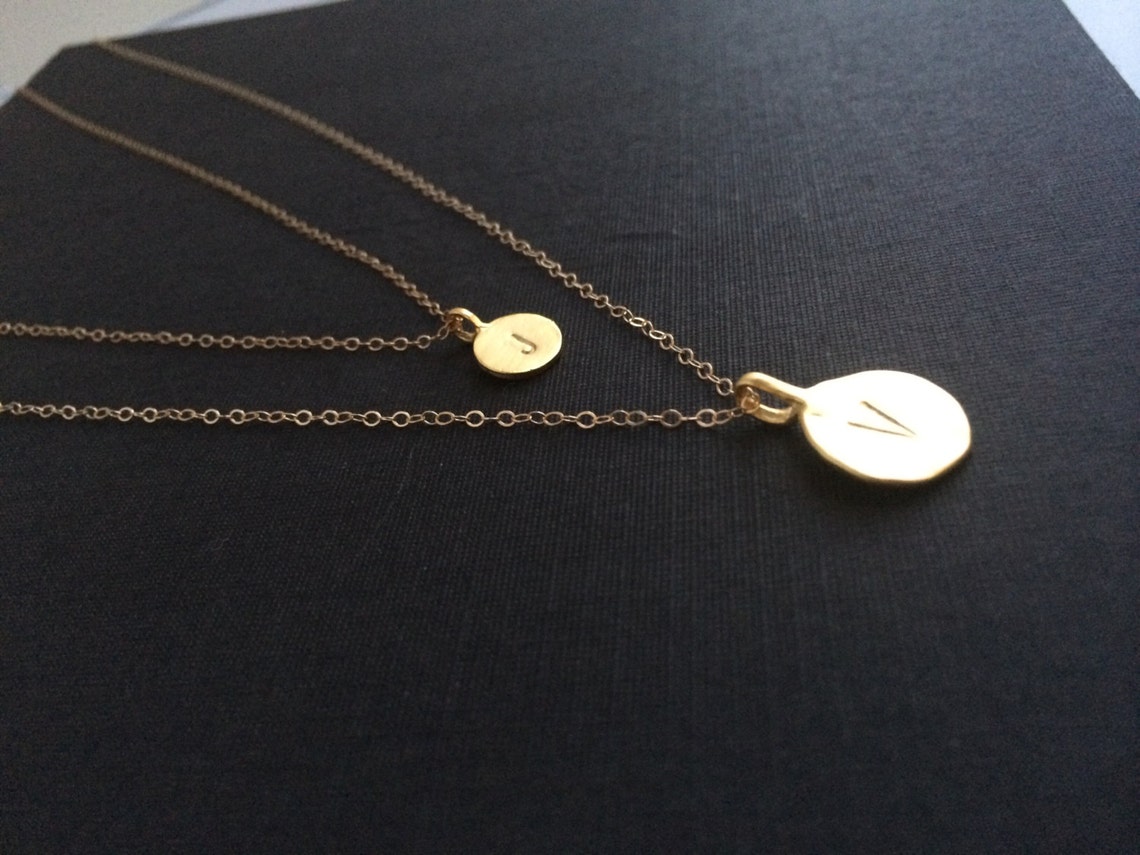 Lena wald initial necklace Clearance