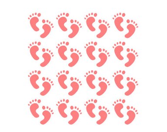 baby feet cookie stencil baby footprint cookie stencil baby etsy