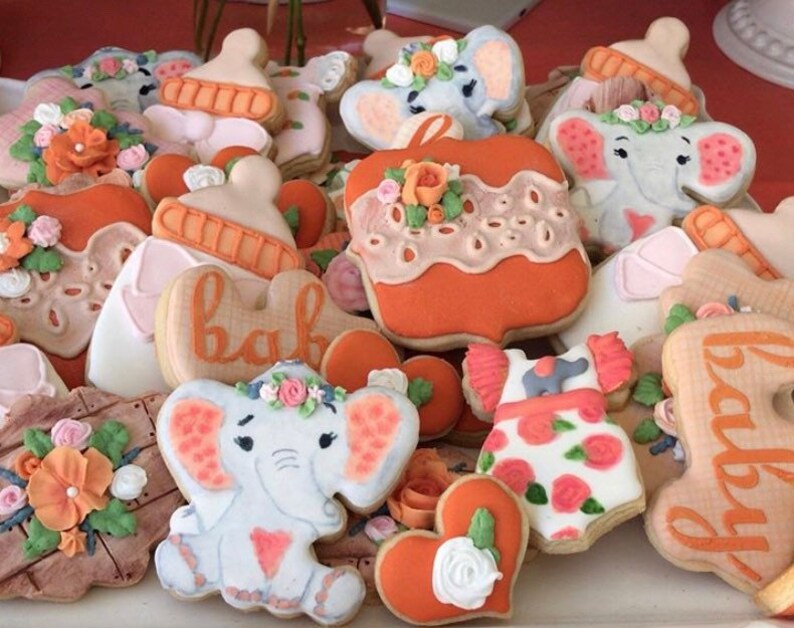 Baby Cookie Stencil Baby Shower Stencil Etsy