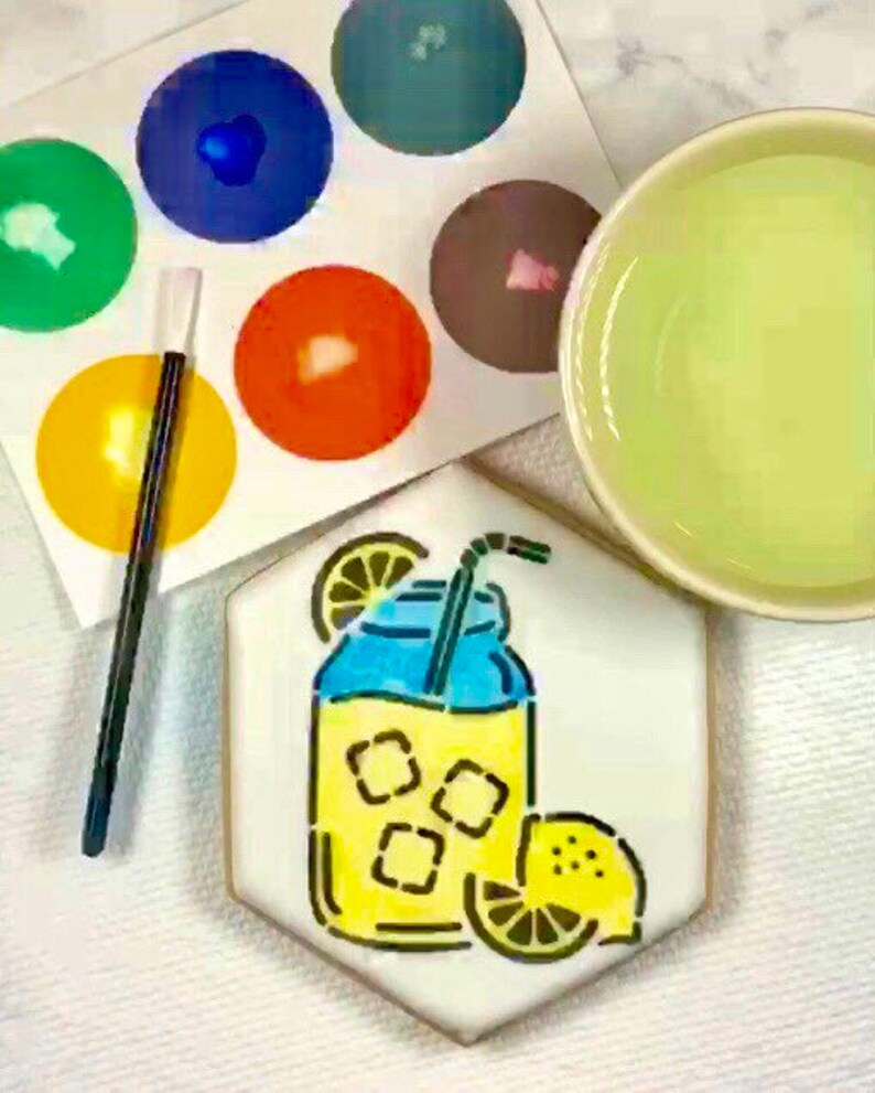 PYO Paint Palettes Set Paint Your Own Cookies Palette Etsy