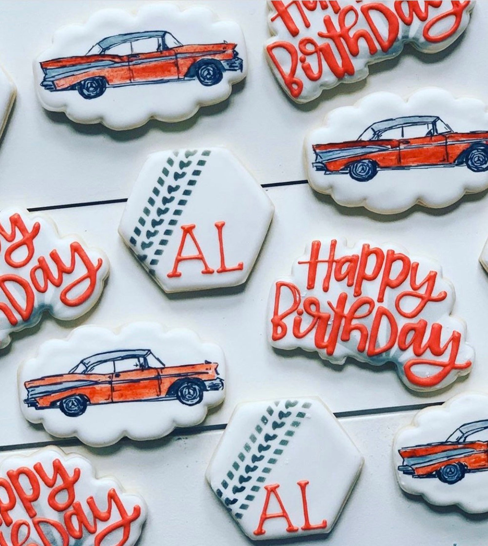 Tire Tracks Cookie Stencil Tire Track Pattern Cookies Cars Etsy Australia
