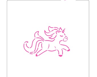 Pochoir à biscuits PYO Jolie licorne