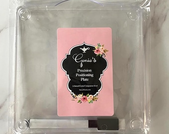 Genie’s Precision Positioning Plate: Cookie Stencil Supplies