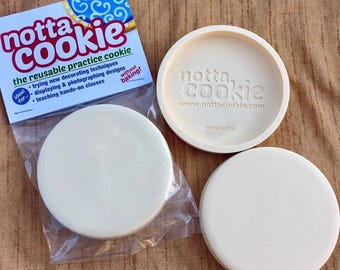 Notta Cookie, Practice Cookie, Fake Cookie, Cookie Decorating Supplies