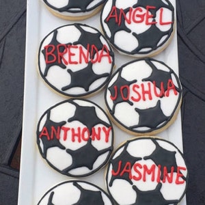 Soccer Stencil, Soccer Ball Stencil, Soccer Cookie Stencil, Soccer Ball Fondant Cookie, Soccer Cookie, Sports Stencil, Soccer Sugar Cookie image 7