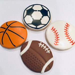 Soccer Stencil, Soccer Ball Stencil, Soccer Cookie Stencil, Soccer Ball Fondant Cookie, Soccer Cookie, Sports Stencil, Soccer Sugar Cookie image 2