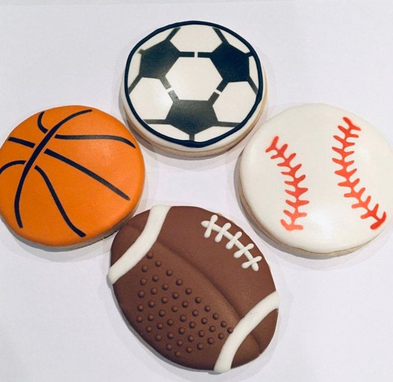 Soccer Stencil, Soccer Ball Stencil, Soccer Cookie Stencil, Soccer Ball Fondant Cookie, Soccer Cookie, Sports Stencil, Soccer Sugar Cookie image 2