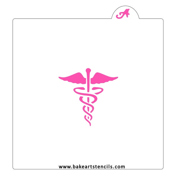 Medicine Symbol Cookie Stencil, Medical Stencil, Doctor Cookie Stencil