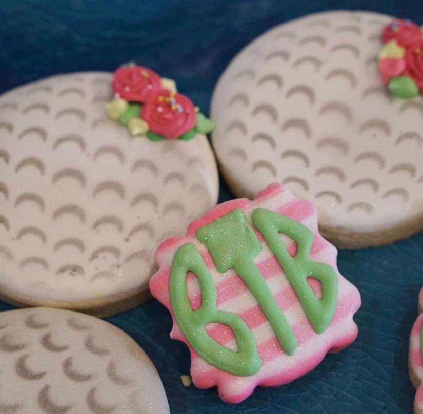 Golf Ball Cookie Stencil Golf Cookie Stencil Sports Stencil Etsy