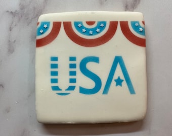 USA Cookie Stencil: Stars & Stripes, 4th of July Baking