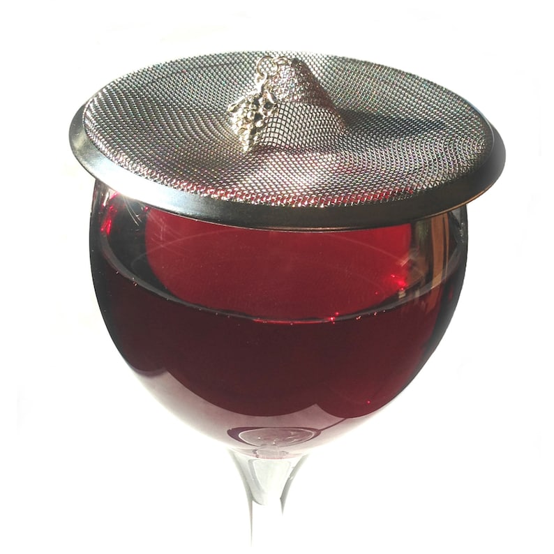 Wine Glass Cover Keeping Insects and Debris Out Set of 4 Toppers With