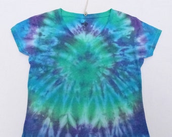 Women's Small Ice-Dyed T-Shirt