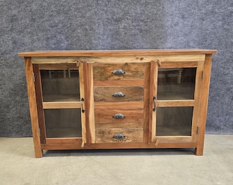 SOLID WOOD Reclaimed Teak Cabinet, Console, Sideboard - Made in India