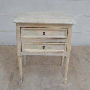 Whitewashed 2024 night tables