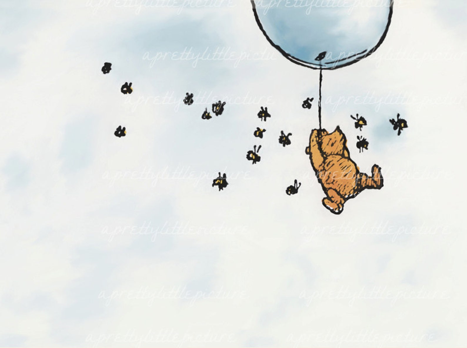 winnie the pooh original illustration winnie the pooh original illustration