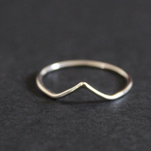 Sterling Silver Ring - Chevron Ring, Sterling Silver Chevron Ring, Silver Ring Chevron Ring, Chevron Ring