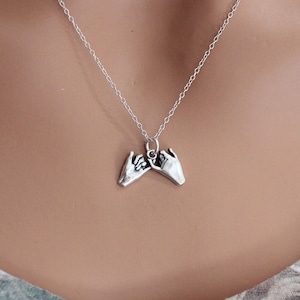 Sterling Silber Pinky Versprechen Charme Halskette , Sterling Silber Pinky Versprechen Charme Halskette , Silber Pinky Versprechen Charme Halskette