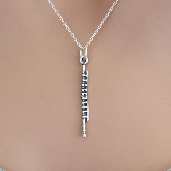 Flute Necklace Etsy