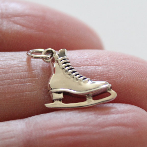 Ice Skate Charm Etsy