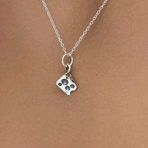 Collar con dije de queso Gouda en 3D de plata de ley