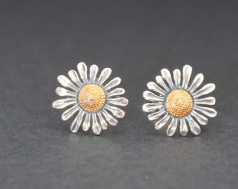 SLUYNZ 925 Argento Piccola Margherita Borchie Orecchini Per - Foto 11