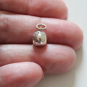 World Traveler Globe Charm Sterling Silver World Traveler Globe Charm Sterling Silver