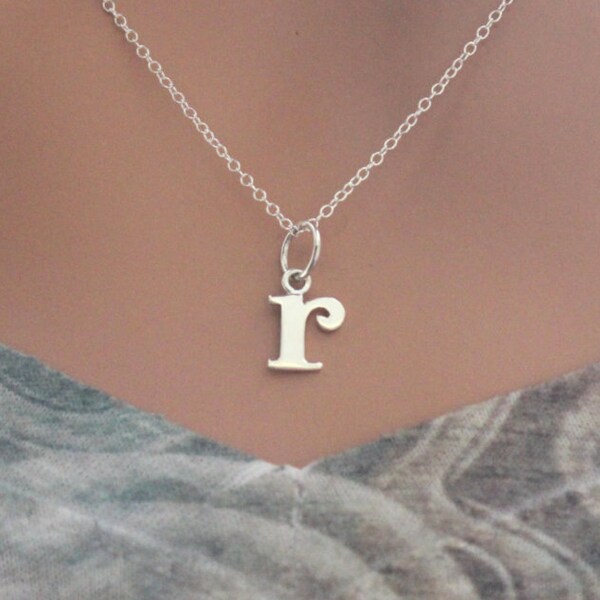 R name necklace clearance