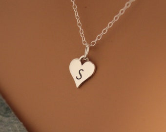 Letter s necklace silver deals