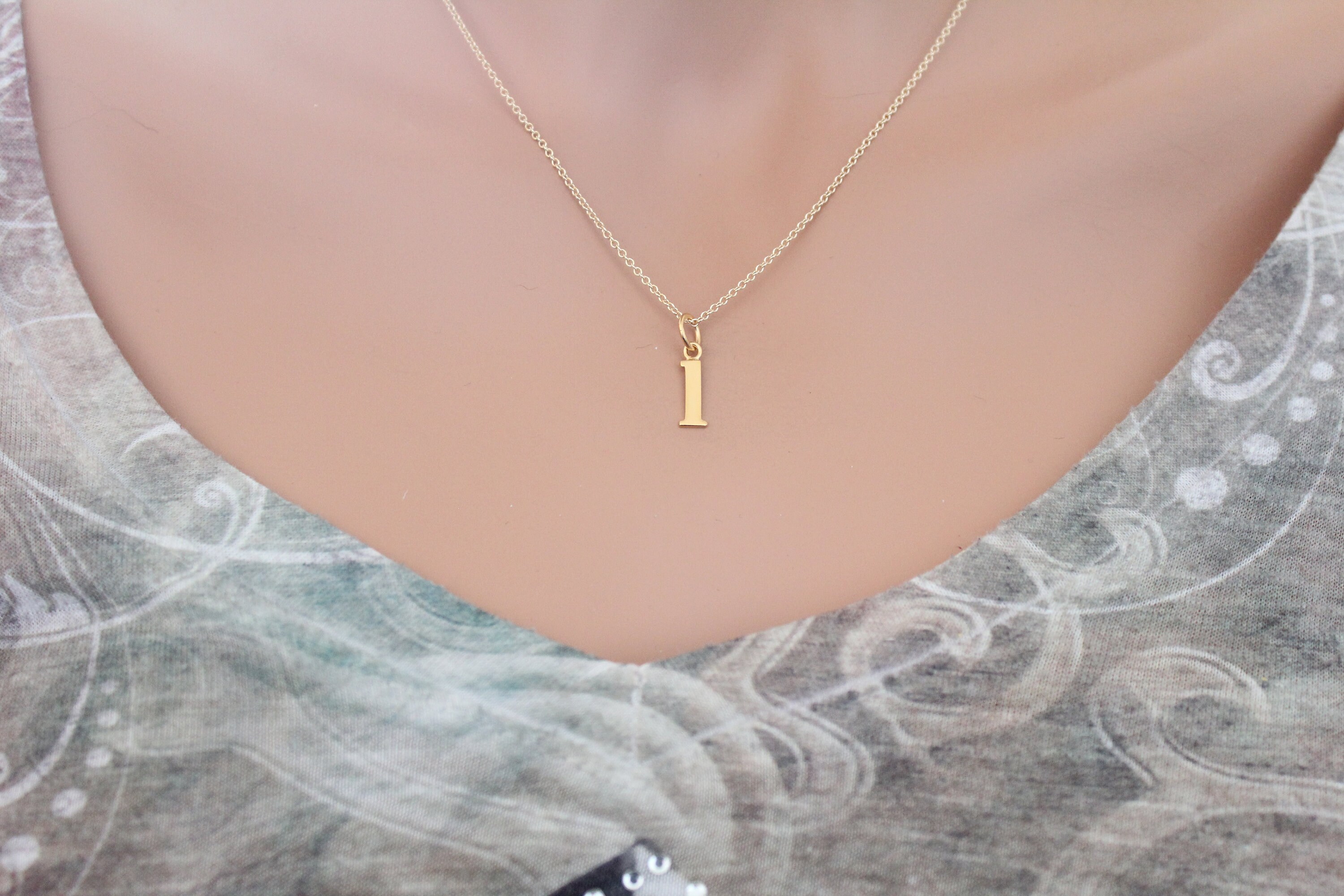 Lowercase initial necklace discount