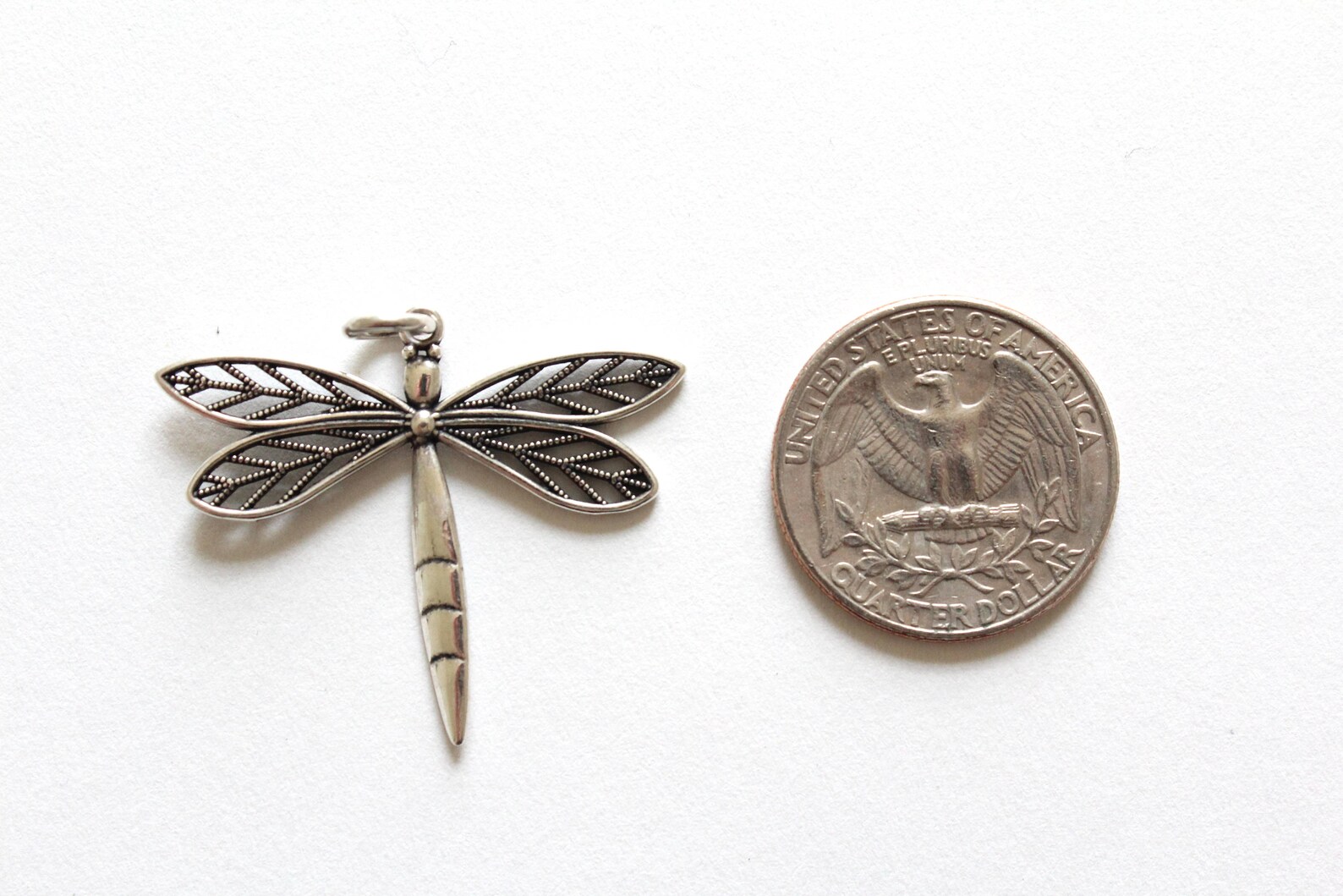 Dragonfly Cuff Bracelet In Hammered Sterling Silver - Enchanted Dragonfly