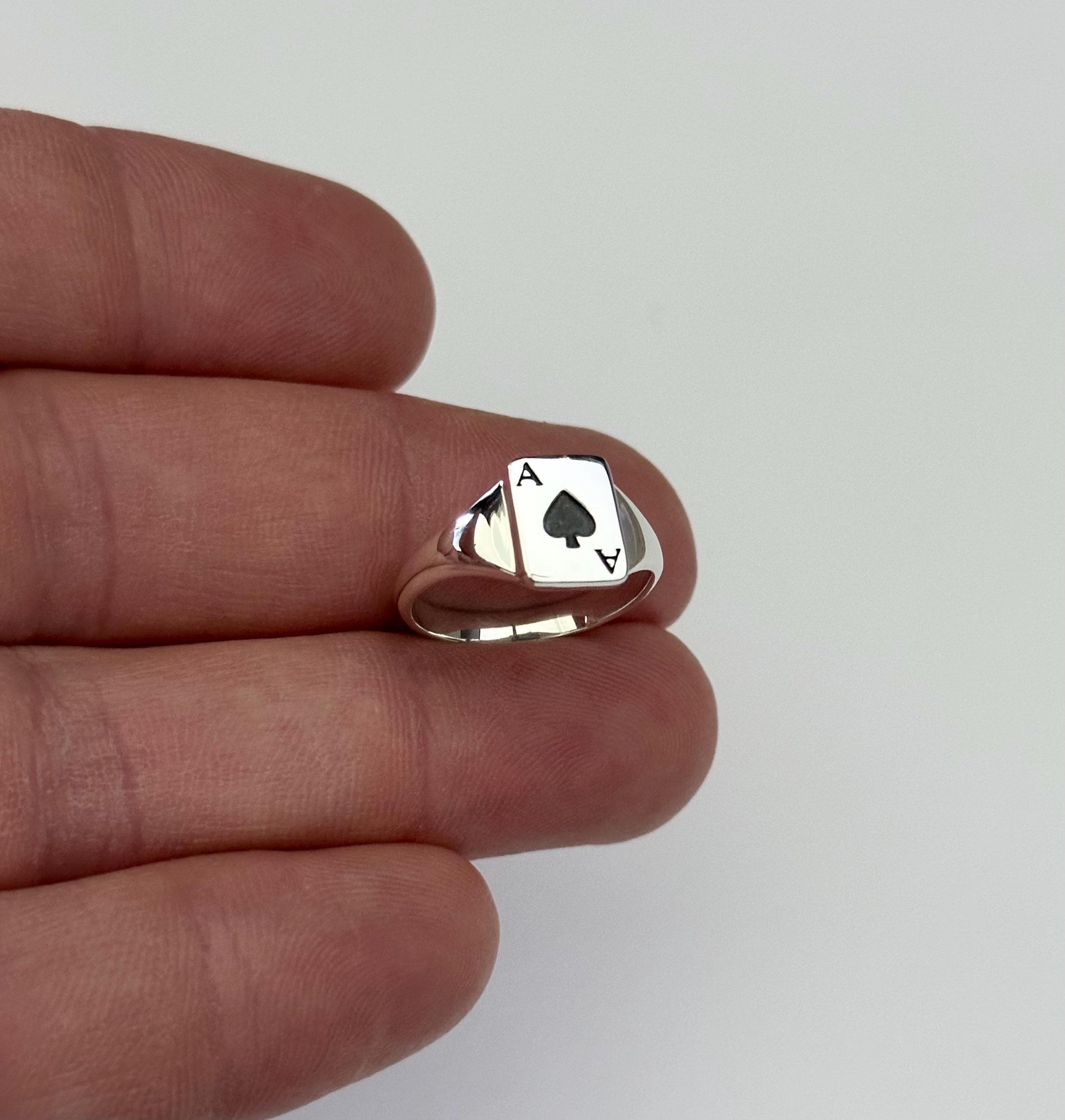 Spade Ring - Etsy