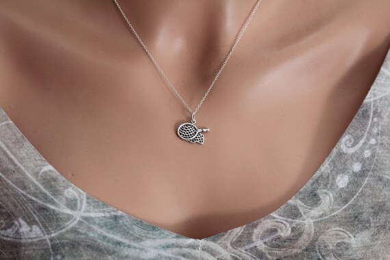 Butterfly Net Charm Sterling Silver Butterfly Net Charm Sterling Silver