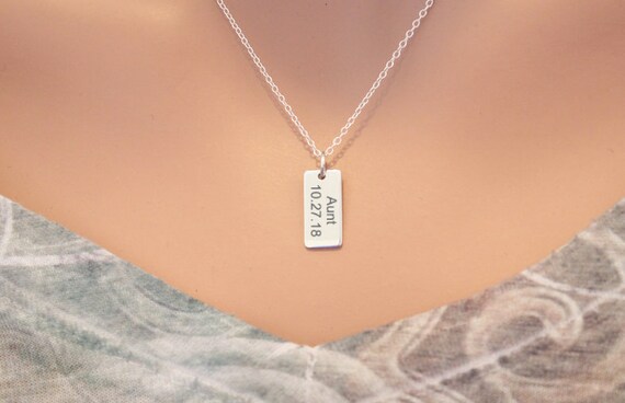 Aunt on sale necklace etsy