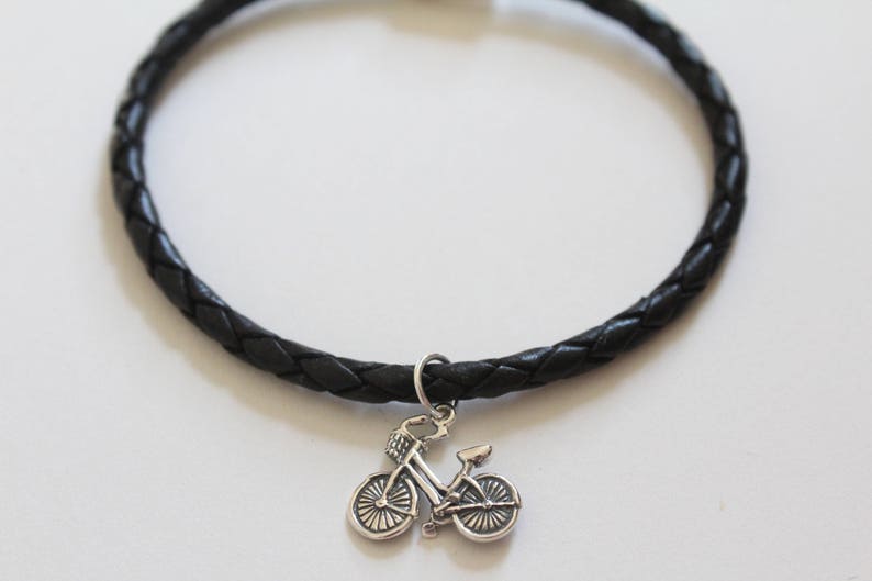 Bicycle Charm Bracelet Bike Sterling Silver Bracelet with Sterling Silver Bike Charm Bike Charm Bracelet Bicycle Bracelet Bike Bracelet