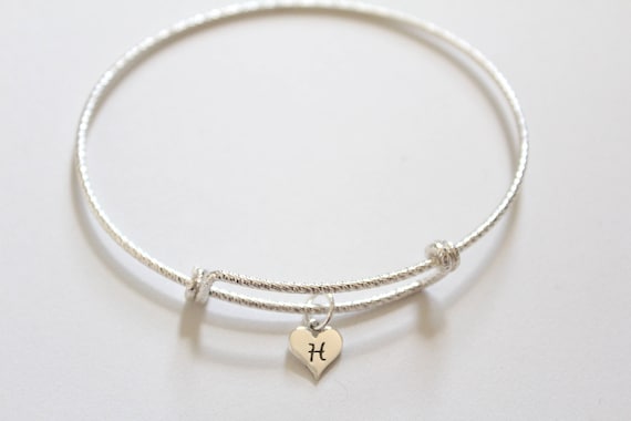 h letter bracelet