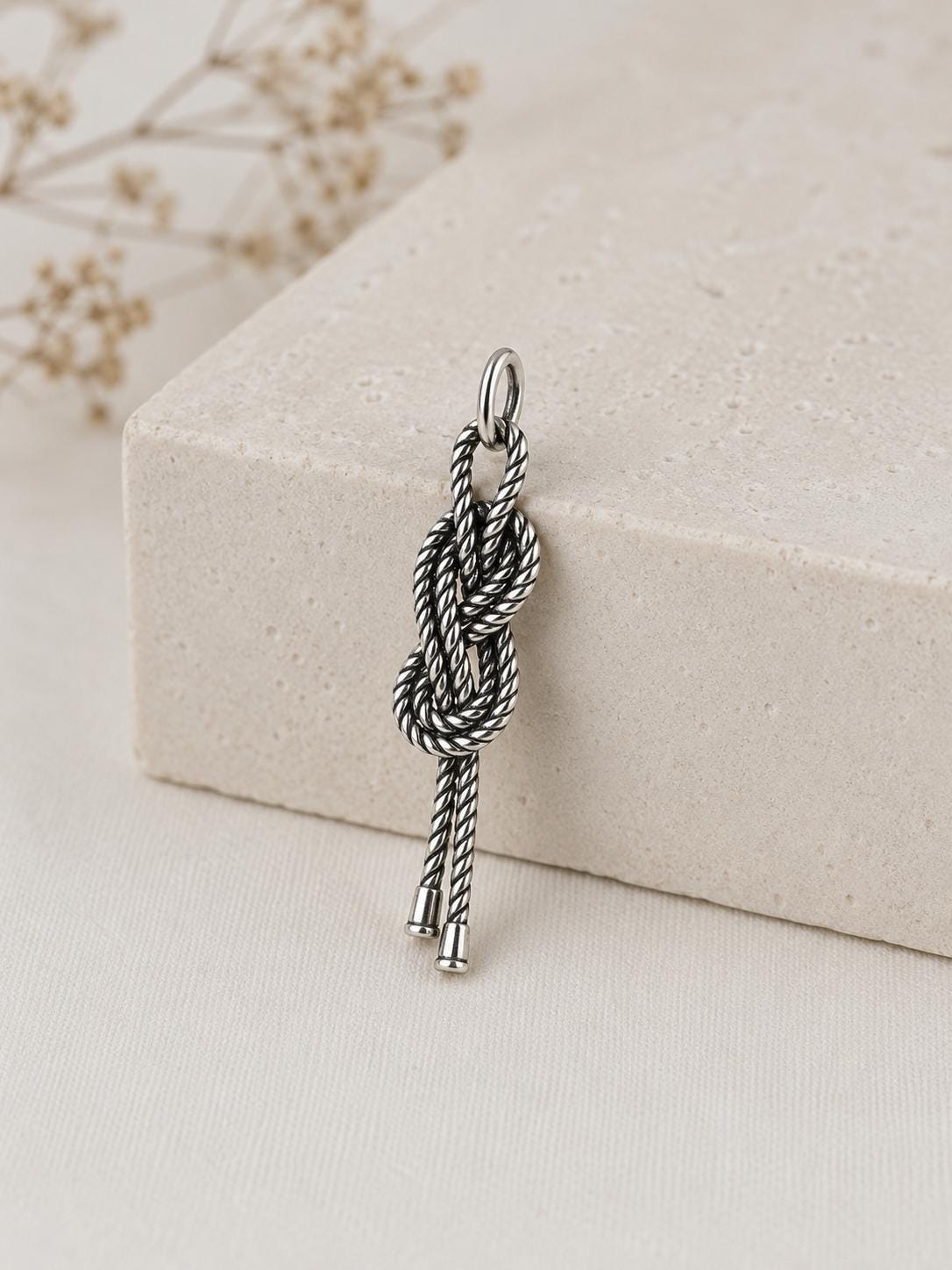 Figure 8 Knot Necklace - Etsy
